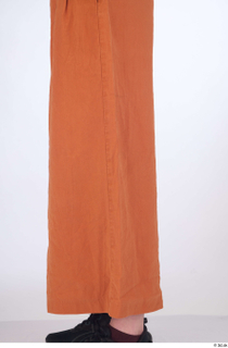 Zolzaya calf casual dressed orange wide leg trousers 0003.jpg